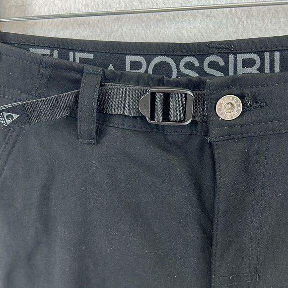 Gerry Men’s Venture Shorts Size 32 Black Nylon/Spandex Front/Back Pockets EUC - Picture 3 of 11